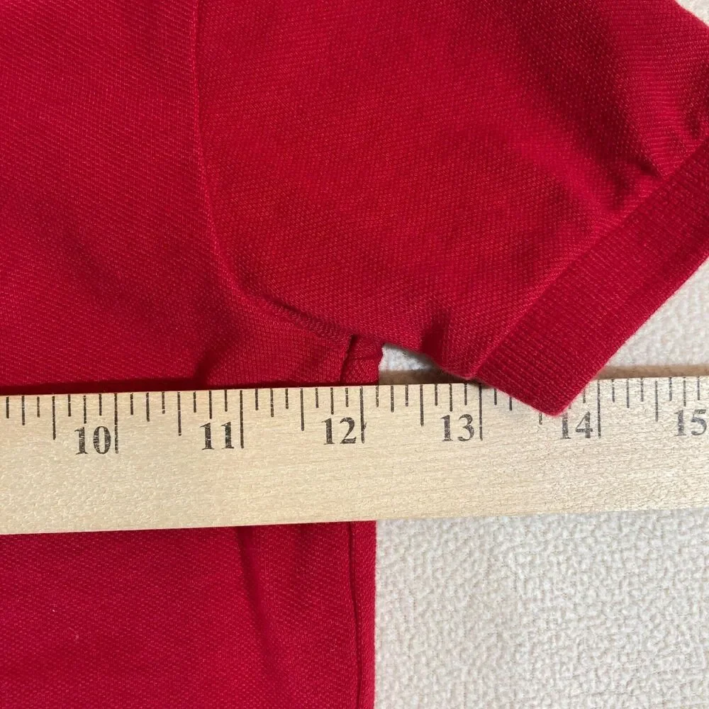 U.S. Polo Assn Shirt‎ Youth XXS (4) Red Big Pony Short Sleeve Polo Pullover